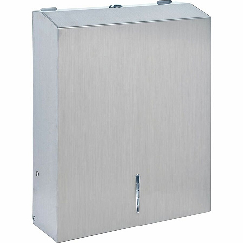Genuine Joe C-Fold/Multi-fold Towel Dispenser Cabinet (02198)