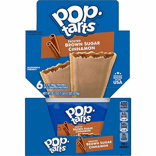 Kellogg's Keebler Froasted Brown Sugar/Cinnamon Toaster Pastries (31132)