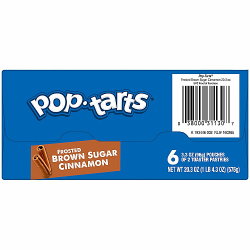 Kellogg's Keebler Froasted Brown Sugar/Cinnamon Toaster Pastries (31132)