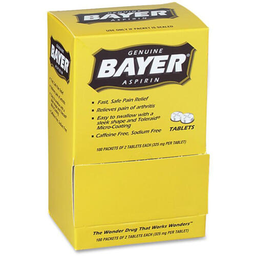 Bayer Aspirin Single Dose Packets (12408)