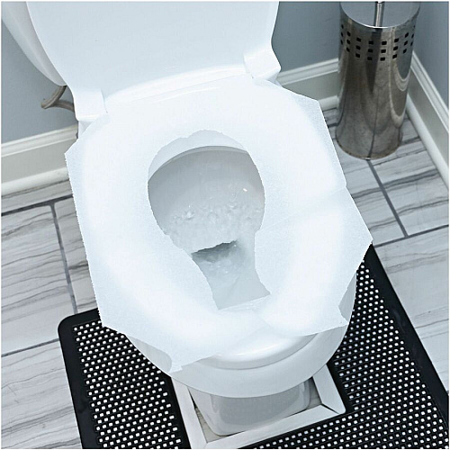 Genuine Joe Half-fold Toilet Seat Covers (10150)
