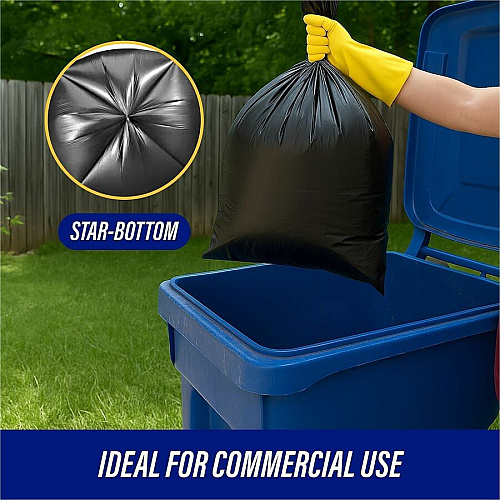 Genuine Joe Heavy-Duty Trash Can Liners (01532)