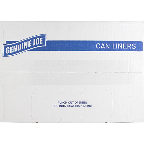 Genuine Joe Heavy-Duty Trash Can Liners (01533)