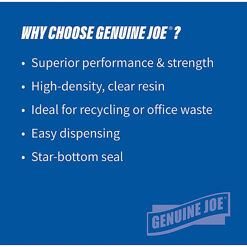 Genuine Joe High-Density Can Liners (01757)