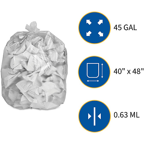 Genuine Joe High-density Can Liners (01758)