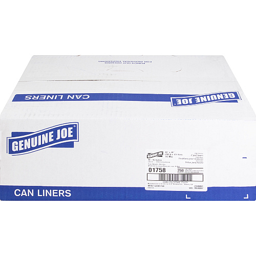 Genuine Joe High-density Can Liners (01758)