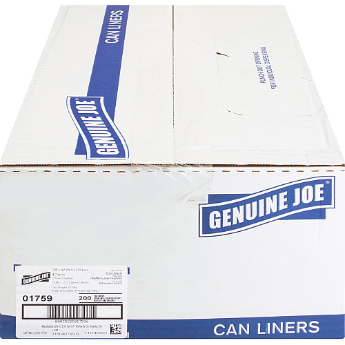 Genuine Joe High-Density Can Liners (01759)