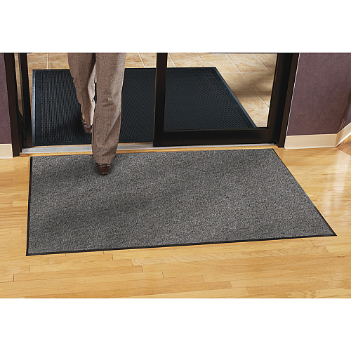 Genuine Joe Silver Series Indoor Walk-Off Mats (56352)