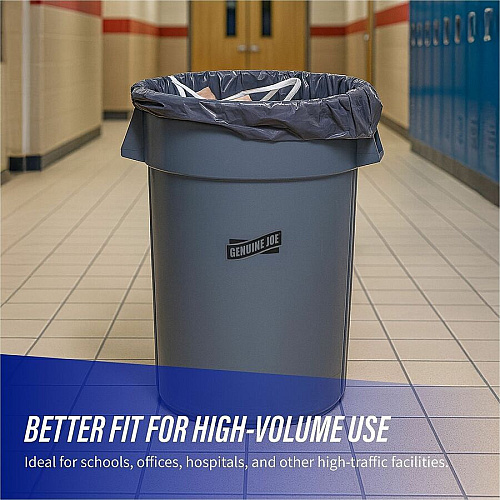 Genuine Joe Maximum Strength Trash Can Liner (70343)
