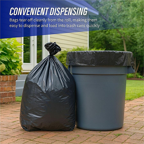 Genuine Joe Maximum Strength Trash Can Liner (70343)