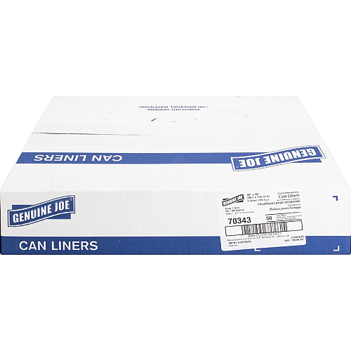 Genuine Joe Maximum Strength Trash Can Liner (70343)