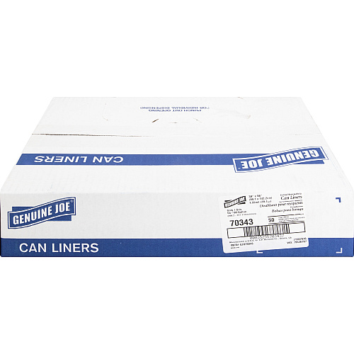 Genuine Joe Maximum Strength Trash Can Liner (70343)