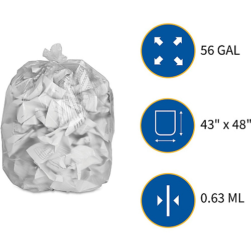Genuine Joe High-density Can Liners (01760)