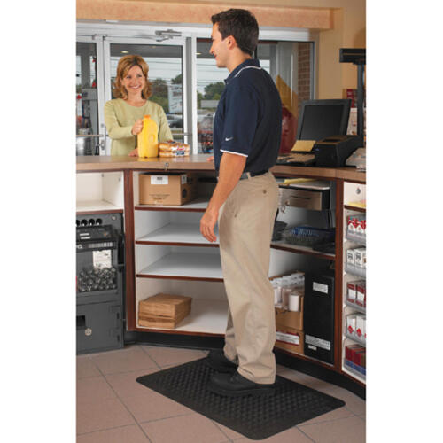 Genuine Joe Flex Step Rubber Anti-Fatigue Mats (GJO02146)