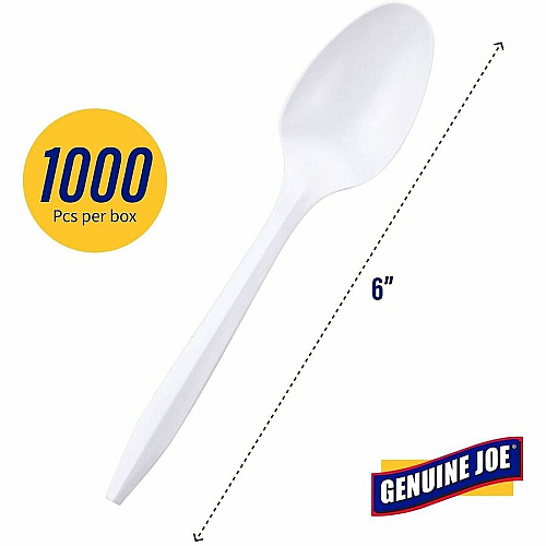 Genuine Joe Medium-weight Spoons (20002)
