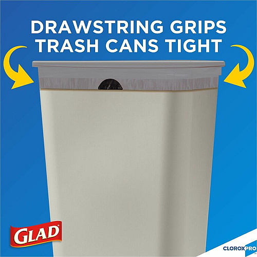 CloroxPro™ Glad ForceFlex Tall Kitchen Drawstring Trash Bags (70427)