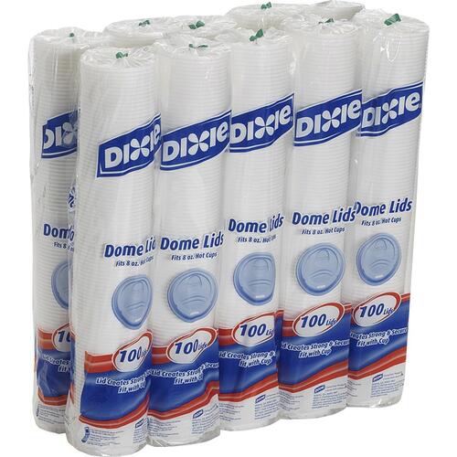 Dixie Small Hot Cup Lids by GP Pro (9538DXCT)