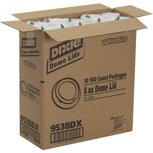 Dixie Small Hot Cup Lids by GP Pro (9538DXCT)