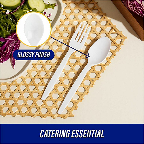 Genuine Joe Heavyweight Disposable Spoons (10432)