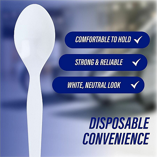 Genuine Joe Heavyweight Disposable Spoons (10432)