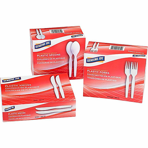 Genuine Joe Heavyweight Disposable Spoons (10432)