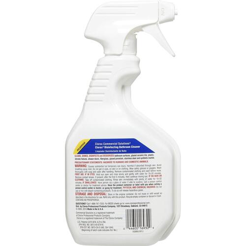 Clorox Clorox Disinfecting Bathroom Cleaner with Bleach (16930)