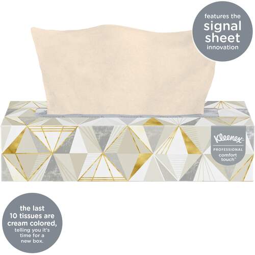 Kimberly-Clark Facial Tissue With Pop-Up Dispenser