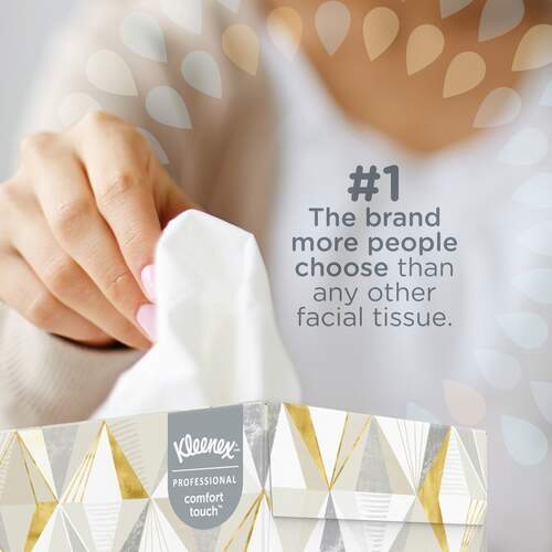 Kimberly-Clark Facial Tissue With Pop-Up Dispenser
