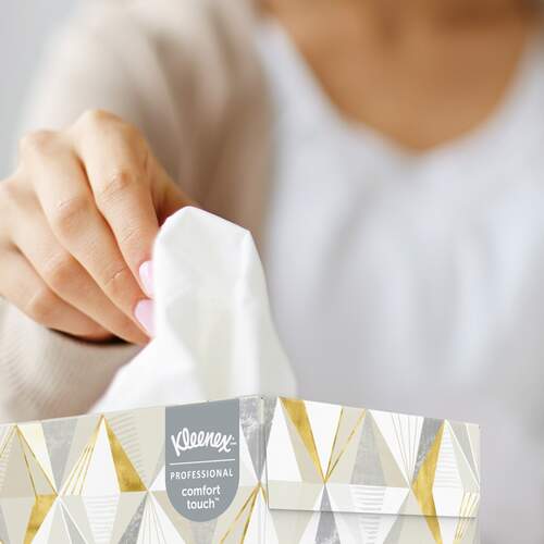 Kimberly-Clark Facial Tissue With Pop-Up Dispenser