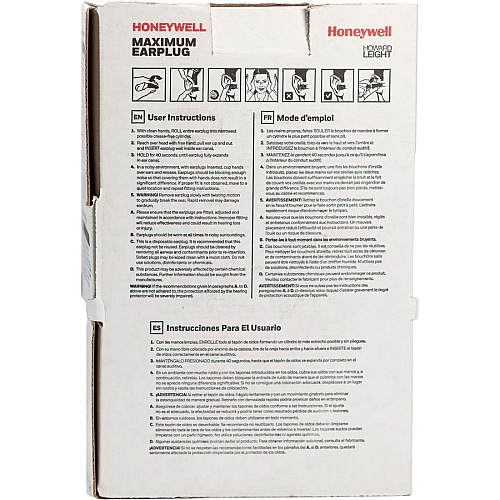 Howard Leight Max Uncorded Foam Ear Plugs (MAX1)