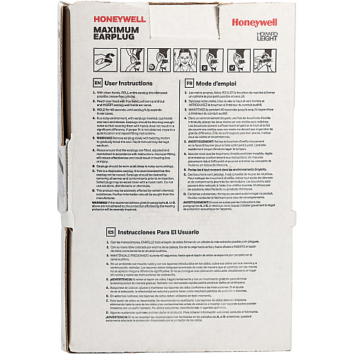 Howard Leight Max Uncorded Foam Ear Plugs (MAX1)