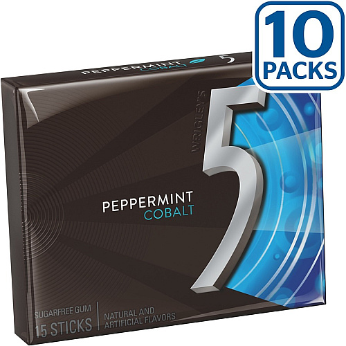 5 Gum Cobalt 5 Peppermint Sugar-free Gum (21265)