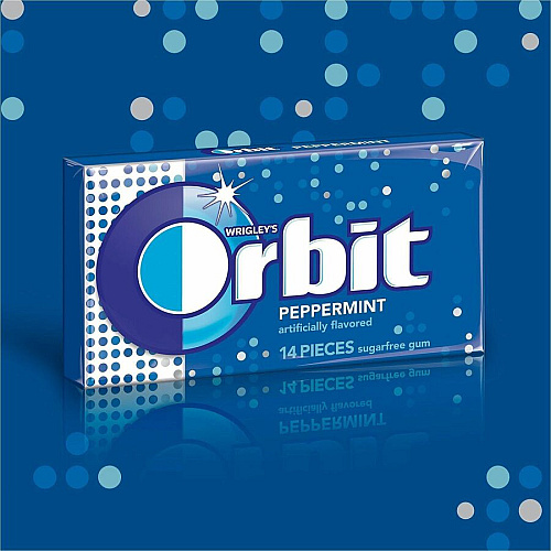 Orbit Peppermint Sugarfree Gum - 12 packs (21486)