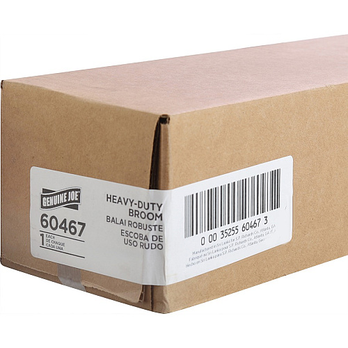 Genuine Joe Heavy-duty Floor Sweep with Handle (60467)