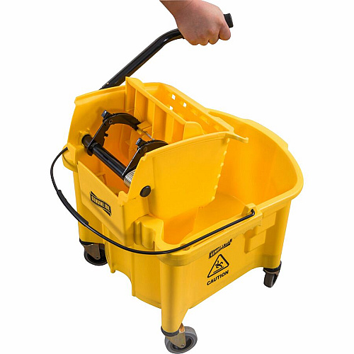 Genuine Joe Splash Shield Mop Bucket/Wringer (60466)