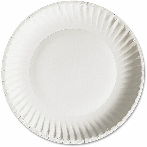 Green Label 9" Green Label Economy Paper Plates (PP9GRA)