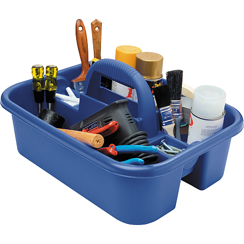 Akro-Mils Handheld Tote Caddy (09185BLUE)