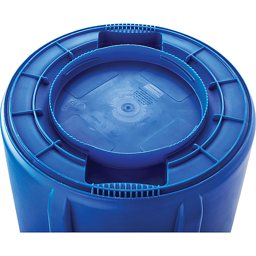 Rubbermaid Commercial Brute 32-Gallon Vented Recycling Container (263273)