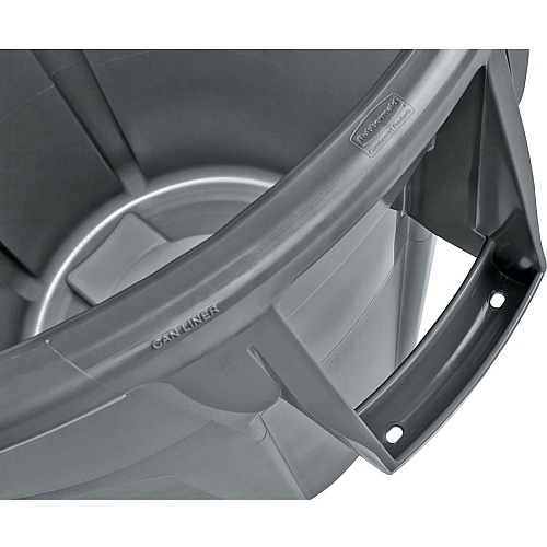 Rubbermaid Commercial Brute 32-Gallon Vented Recycling Container (263273)