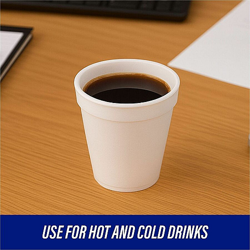 Genuine Joe 8 oz Hot/Cold Foam Cups (58550)