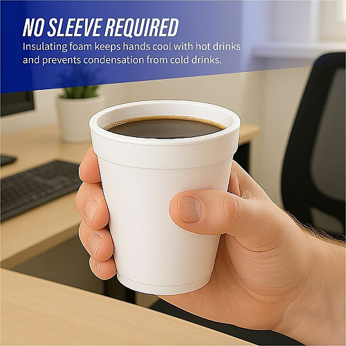 Genuine Joe 10 oz Hot/Cold Foam Cups (58551)
