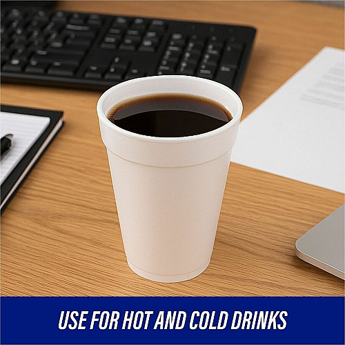Genuine Joe 16 oz Hot/Cold Foam Cups (58554)