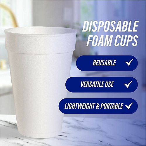 Genuine Joe 16 oz Hot/Cold Foam Cups (58554)