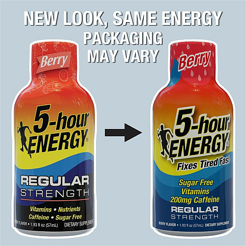 5-hour ENERGY Berry Flavored Drink (500181)