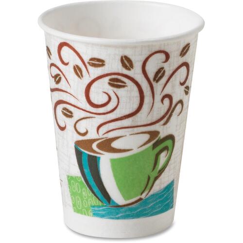 Dixie PerfecTouch Insulated Paper Hot Coffee Cups by GP Pro (5356DXPK)