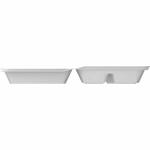 Dart 8-1/2" Triple-Compartment Foam Containers (85HT3)
