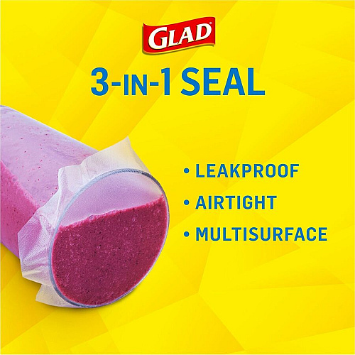 Glad 70 Square Foot Press'n Seal Food Plastic Wrap (70441)