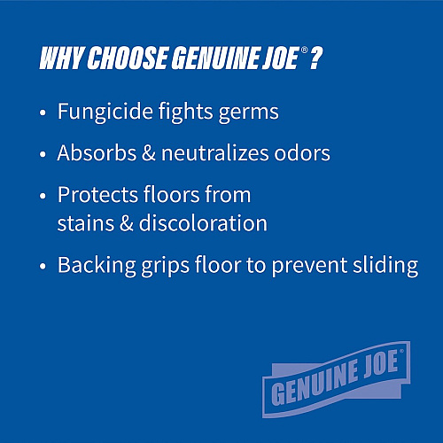 Genuine Joe Deodorizing Commode Mat (58331)