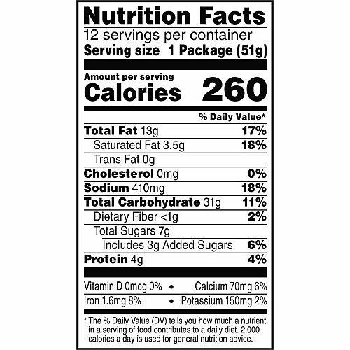 Keebler Cheese and Cheddar Sandwich Crackers (21147)