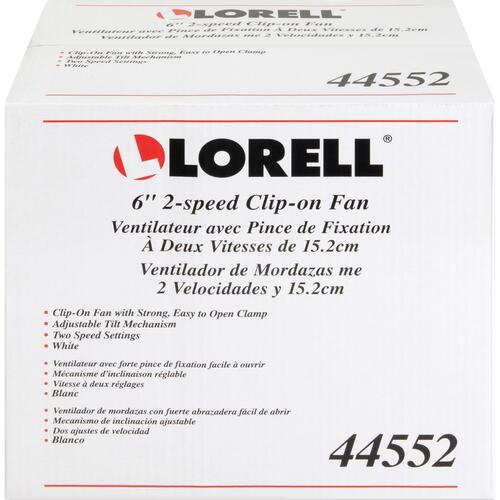 Lorell Clip and Table Fan (LLR44552)